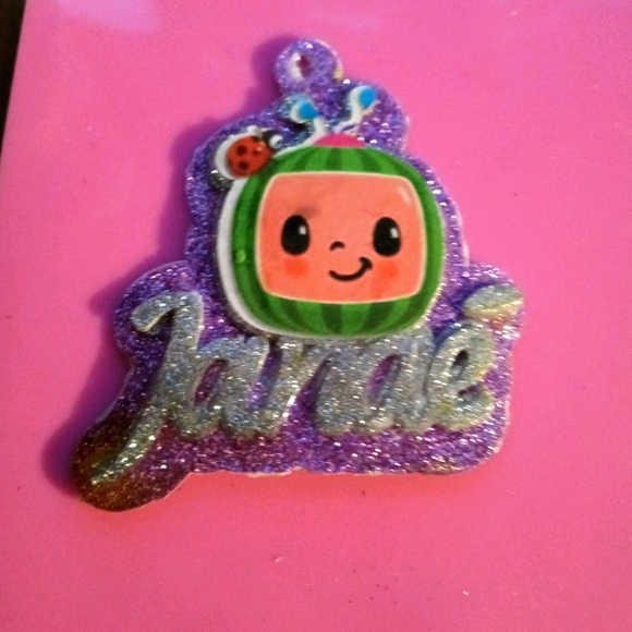Cartoon name necklace